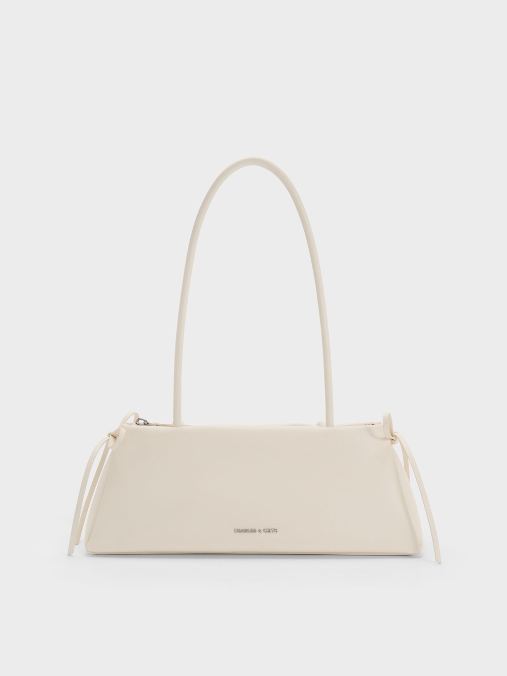 Hazel Bow Shoulder Bag - White
